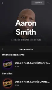 Aaron Smith — Dancin'